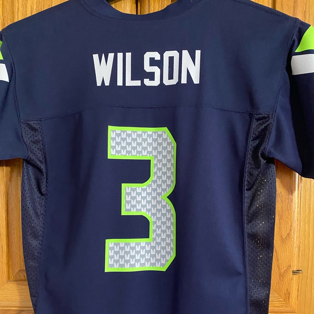 NFL Kids Jersey - Navy and Lime
